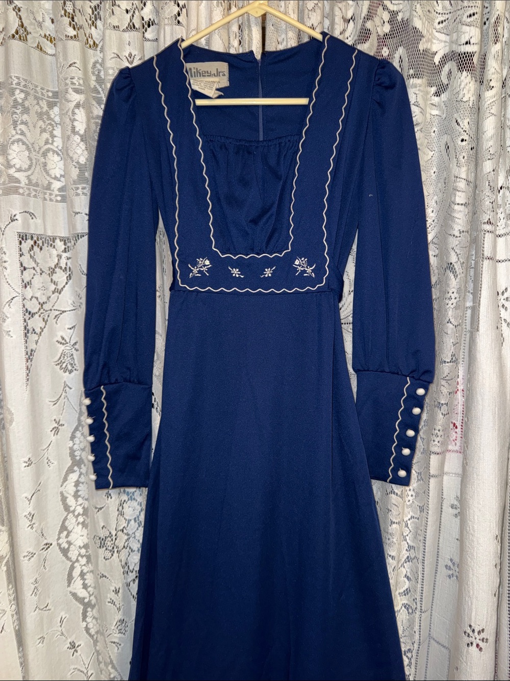 Vintage Mickey Jr of Calif. maxi dress 70’s‎